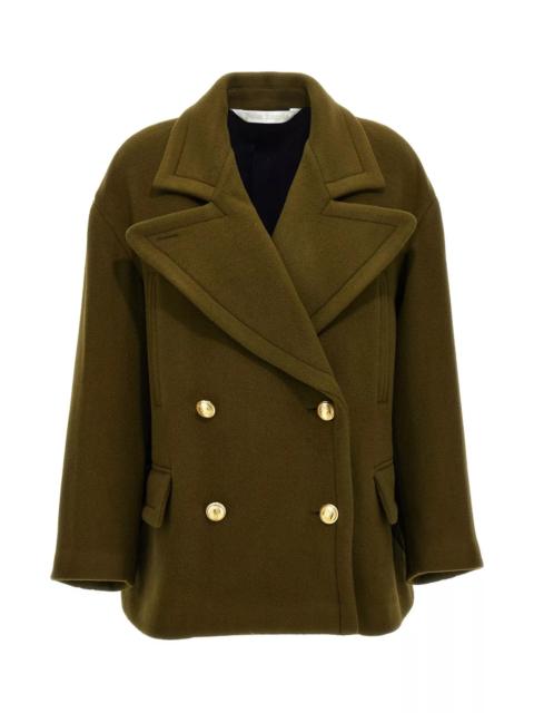 Palm Angels Palm embroidery coat