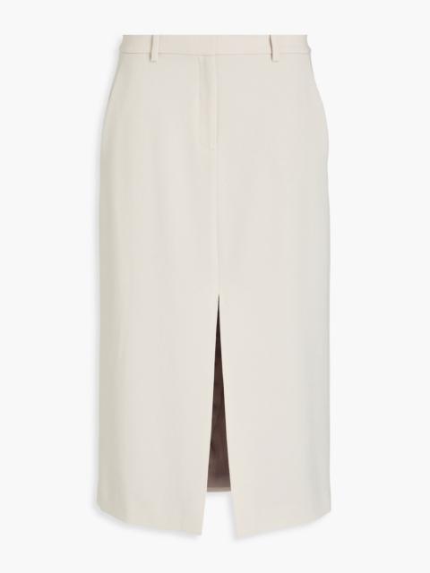 Theory Crepe midi pencil skirt