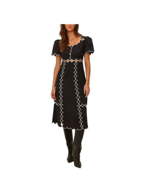 FARM RIO Farm Rio Linen Maxi Dress