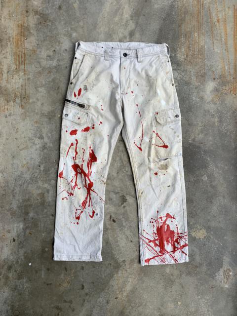 Other Designers Vintage - Vintage Evenriver Distressed Painter Cargo Pant