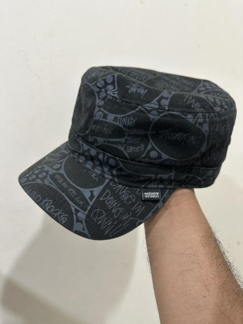 Stüssy VTG Stussy OVER PRINT Cadet Hat
