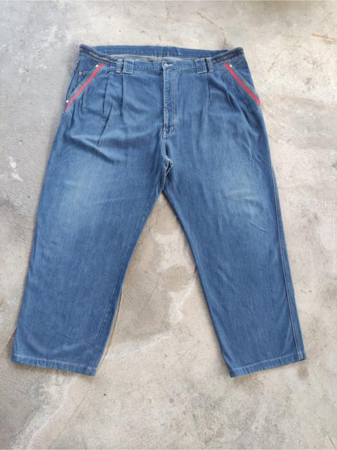 Other Designers Vintage Hardy Amies Jean Baggy Faded Denim