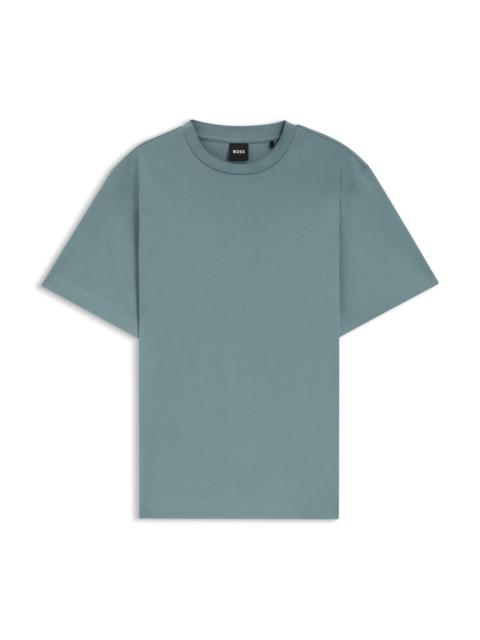 BOSS RELAXED-FIT T-SHIRT IN MERCERIZED COTTON