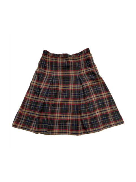 Other Designers Daks London Check Mini Skirt