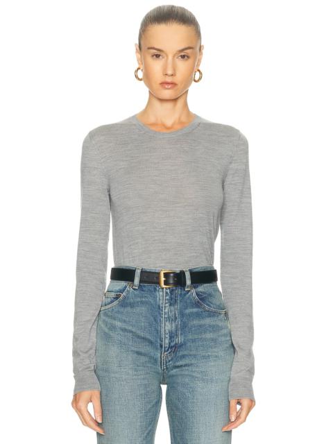 SAINT LAURENT Long Sleeve Top