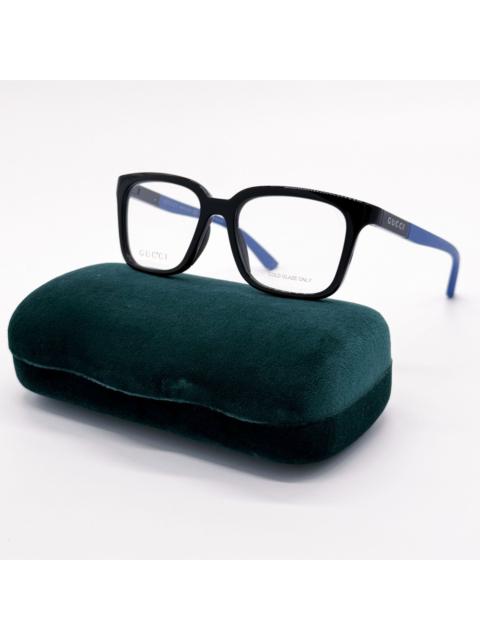 GUCCI NEW GUCCI GG1738O 004 BLACK/BLUE MEN EYEGLASSES GUCCI