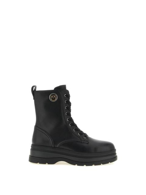 PINKO PINKO Eva 05 Black Combat Boots New & Authentic (Women's siz