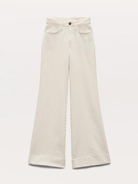 Skylar Wide-Leg Flare Jeans
Vintage Stretch Denim