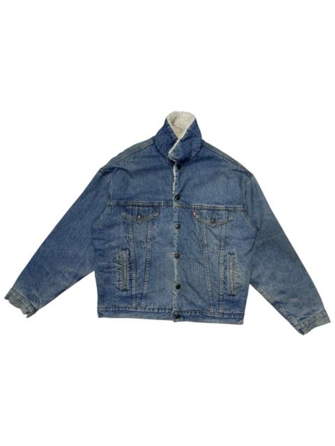 Levi's 90's Levi’s Sherpa Vintage Denim Jacket White Tag