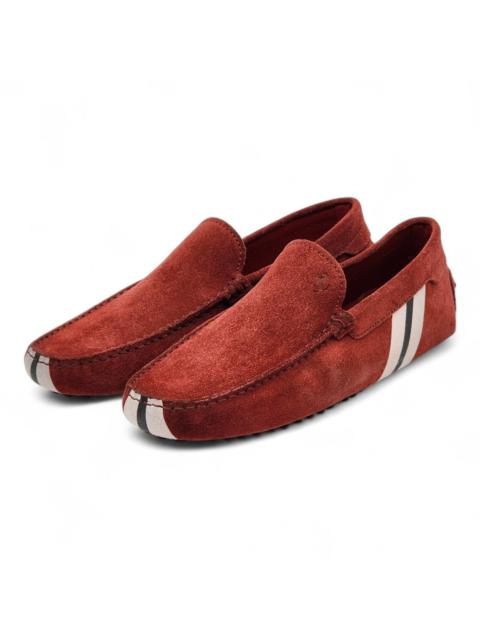 Ferrari - Suede Gommino Driving Loafers Red UK 7 US 8.5 - NWB $695