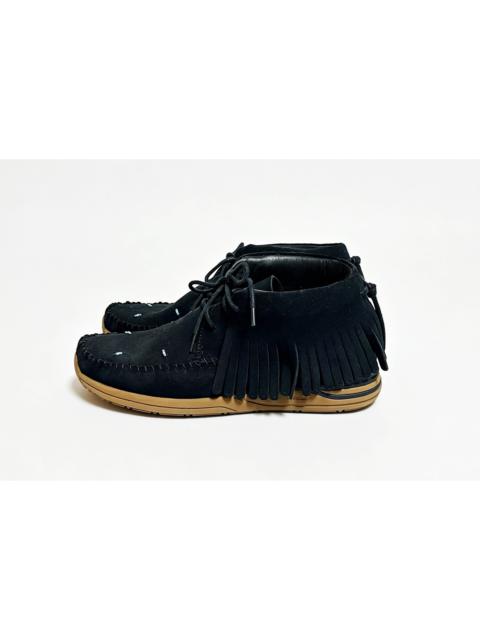 visvim Visvim 22AW Fbt Shaman-Folk Fringe Leather Black Boots