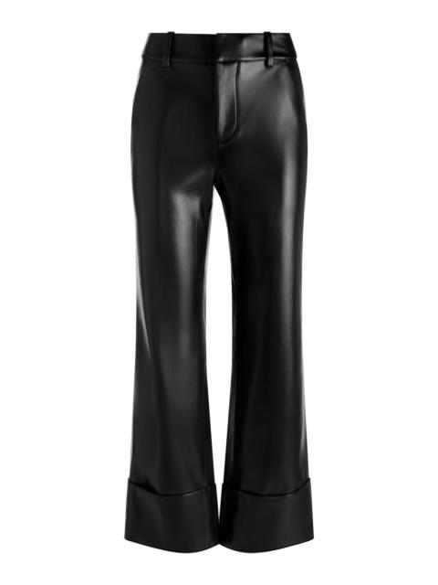 Alice + Olivia ALEXANDER VEGAN ANKLE PANT