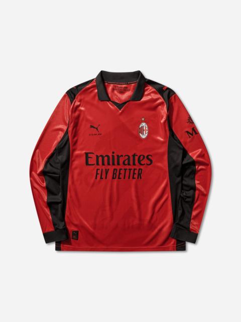 PUMA AC Milan x Slam Jam Longsleeve Jersey Red