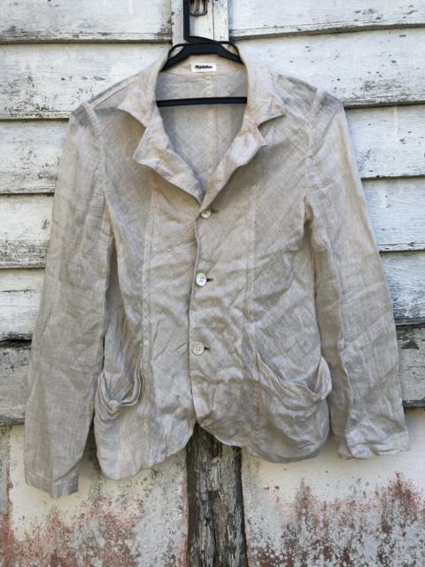 Other Designers Issey Miyake - ISSEY MIYAKE PLANTATION THIN LINEN JACKET WOMAN