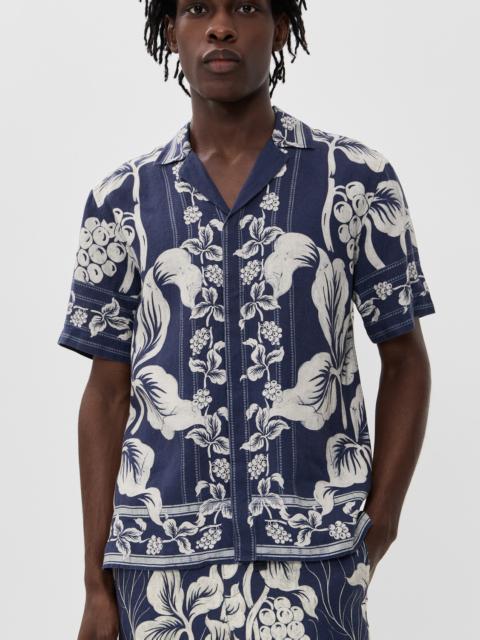 ORLEBAR BROWN Maitan Linen Petralis Garland Shirt