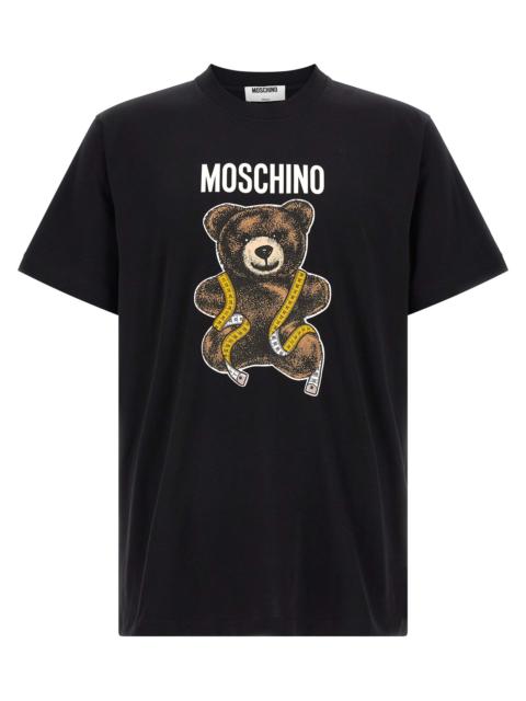 Moschino Moschino Men Rhinestone Logo T-Shirt