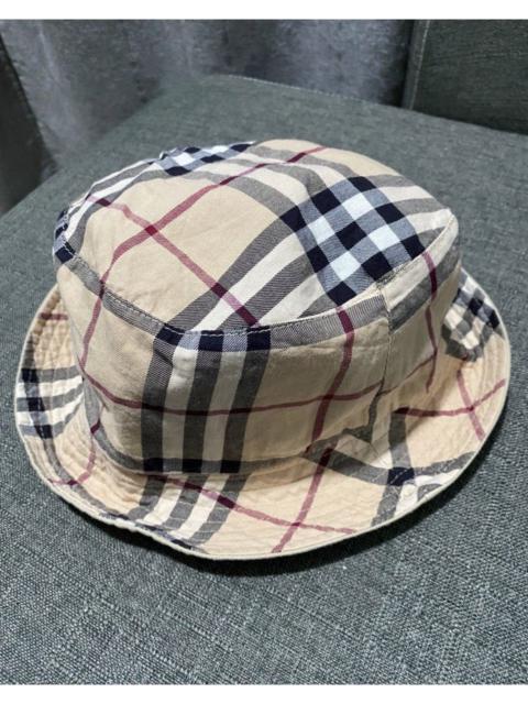 Burberry 🔥Vintage🔥 Burberrys Nova Check Reversible Bucket Hat