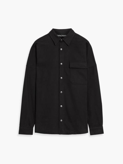 Palm Angels Printed cotton-twill overshirt