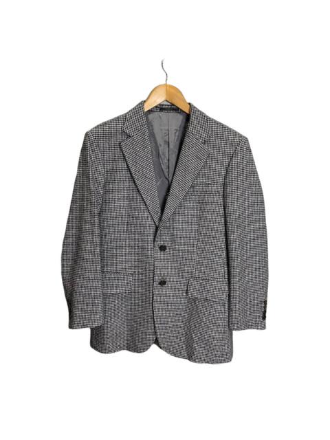 Burberry vintage 2tone burberry wool blazer