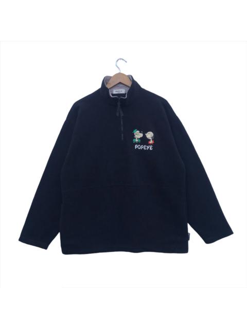 Other Designers Cartoon Network - Popeye X Olive Fleece Half Zipper