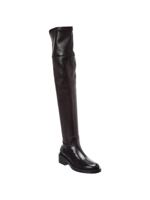 Valentino Valentino Roman Stud 30 Leather Over-The-Knee Boot
