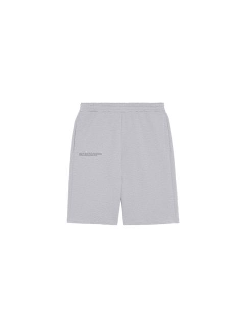 PANGAIA Womens 365 Midweight Long Shorts - Grey Marl