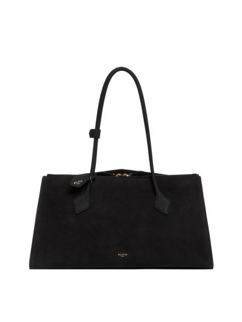 Alaïa Black Leather Le Teckel Tote Bag