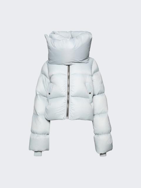 Rick Owens Funnel Neck Jacket Pale Blue