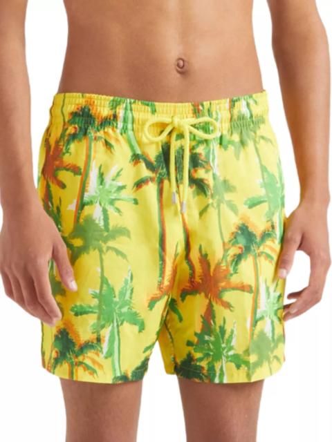 Vilebrequin Palms Offset Ultralight & Packable 5.5" Swim Trunks