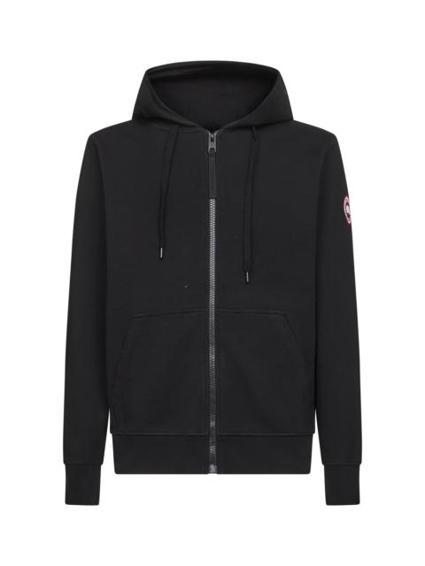 Canada Goose Canada Goose Men Black Huron Zip-Up Hoodie