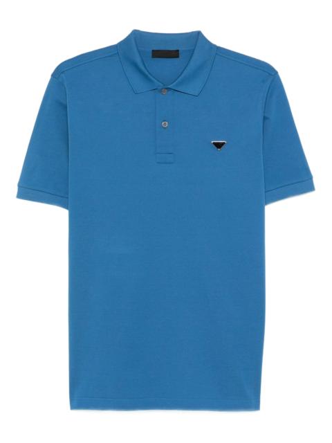 Prada Prada Triangle-logo Polo Shirt