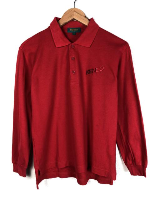 KENZO Kenzo Golf Longsleeve Polo Shirt