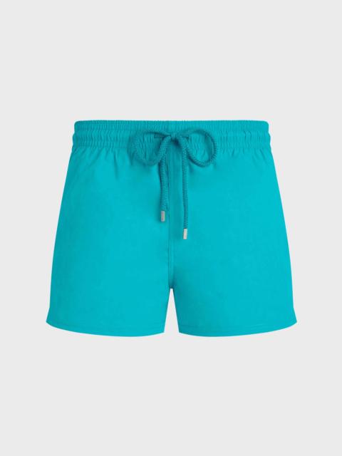Vilebrequin Men Short Swim Trunks Jacquard Turtles