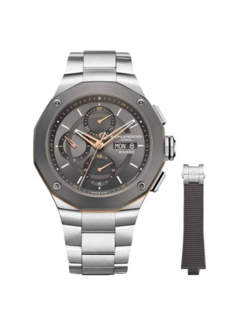 Other Designers Baume et Mercier Riviera Chronograph Automatic Men's Watch M0A10750