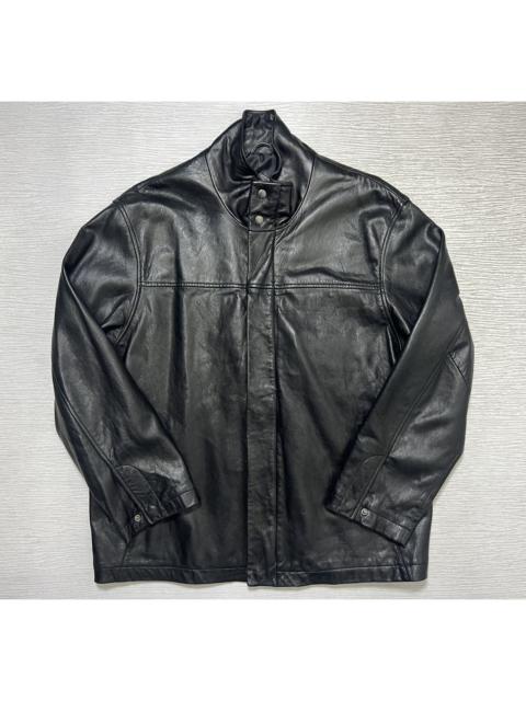 Balenciaga - Vintage - 1997 - Full Zip Leather Half Coat
