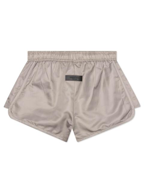 ESSENTIALS ESSENTIALS WOMEN'S RUNNING SHORT - DESERT TAUPE