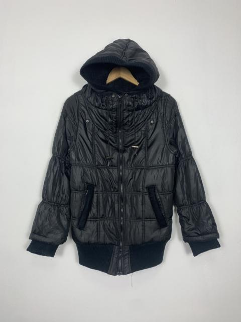 Other Designers Japanese Brand - Vintage Brightness Puffer Hoodie Zip Up Jacket J1107