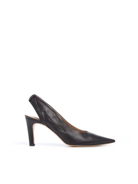 GABRIELA HEARST Amari Slingback Pump in Black Leather