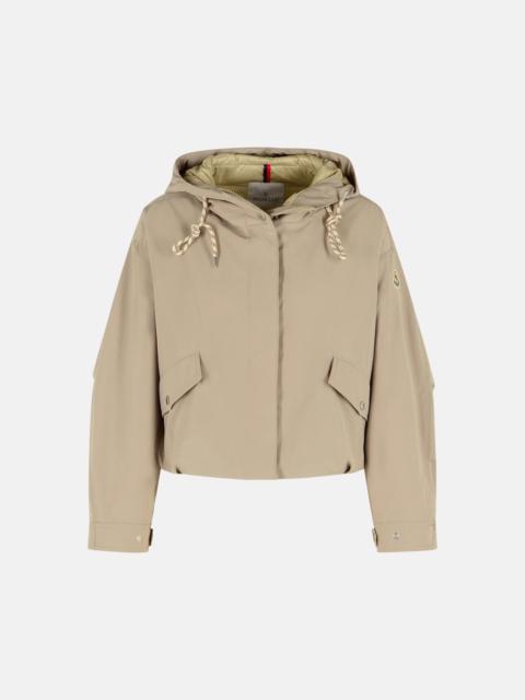 Moncler 'EUCALYPTUS' BEIGE POLYESTER BLEND JACKET