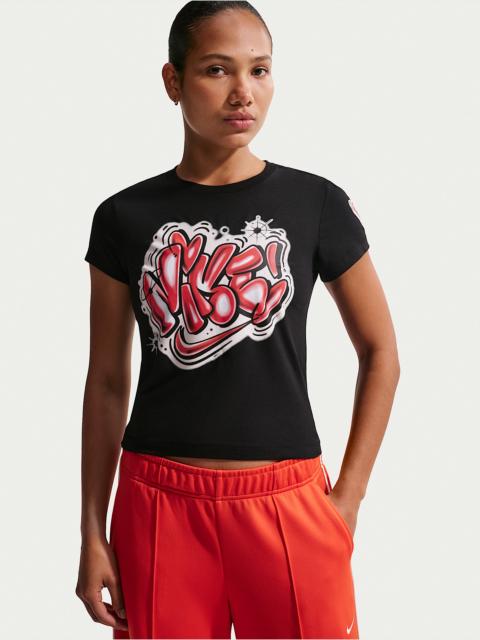 Nike Nike Sportswear Chill Knit Women's Slim Cropped T-Shirt