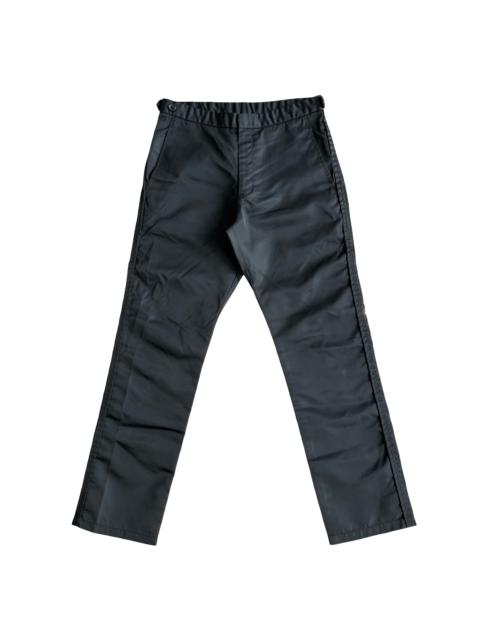 Other Designers Comme Des Garcons Homme Plus Black Nylon Trousers SZ M