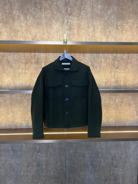 Acne Studios Acne Studios wool jacket black