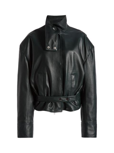 CHRISTOPHER ESBER Eddie Leather Jacket black