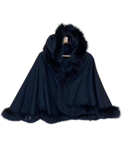 Other Designers Japanese Brand - RACOON FUR PONCHO