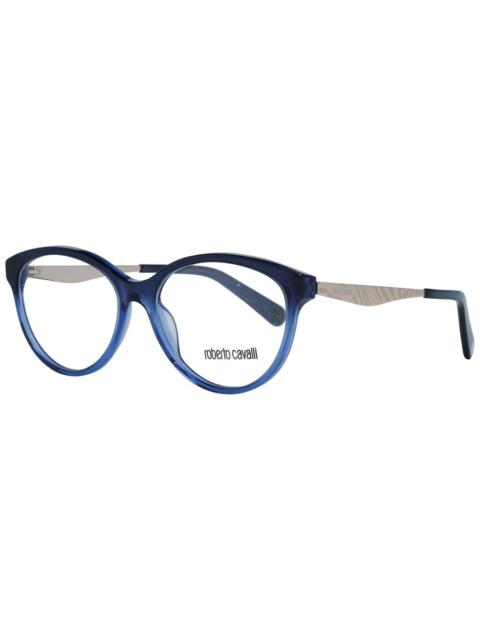 Roberto Cavalli Blue Metal And Plastic Frames