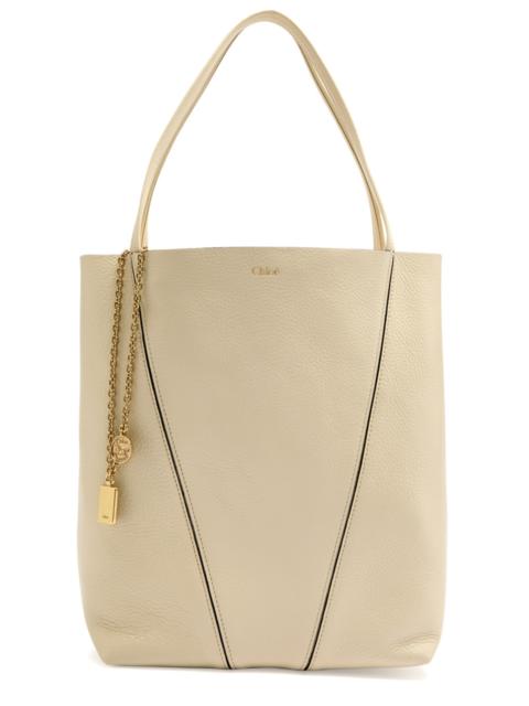 Chloé Chloe Spin Medium Grained Leather Tote