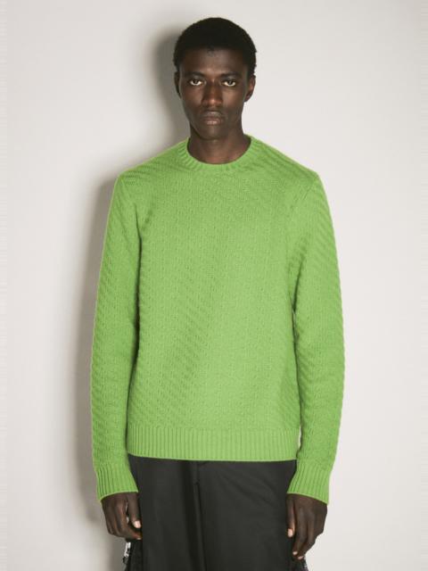 Prada Wool-And-Cashmere-Blend Sweater
