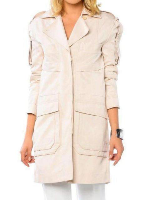 Other Designers Long Cotton Blend Coat