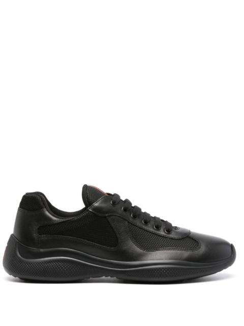 Prada Prada Men America's Cup Leather Sneakers