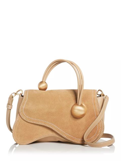 Cult Gaia Kazia Leather Top Handle Crossbody